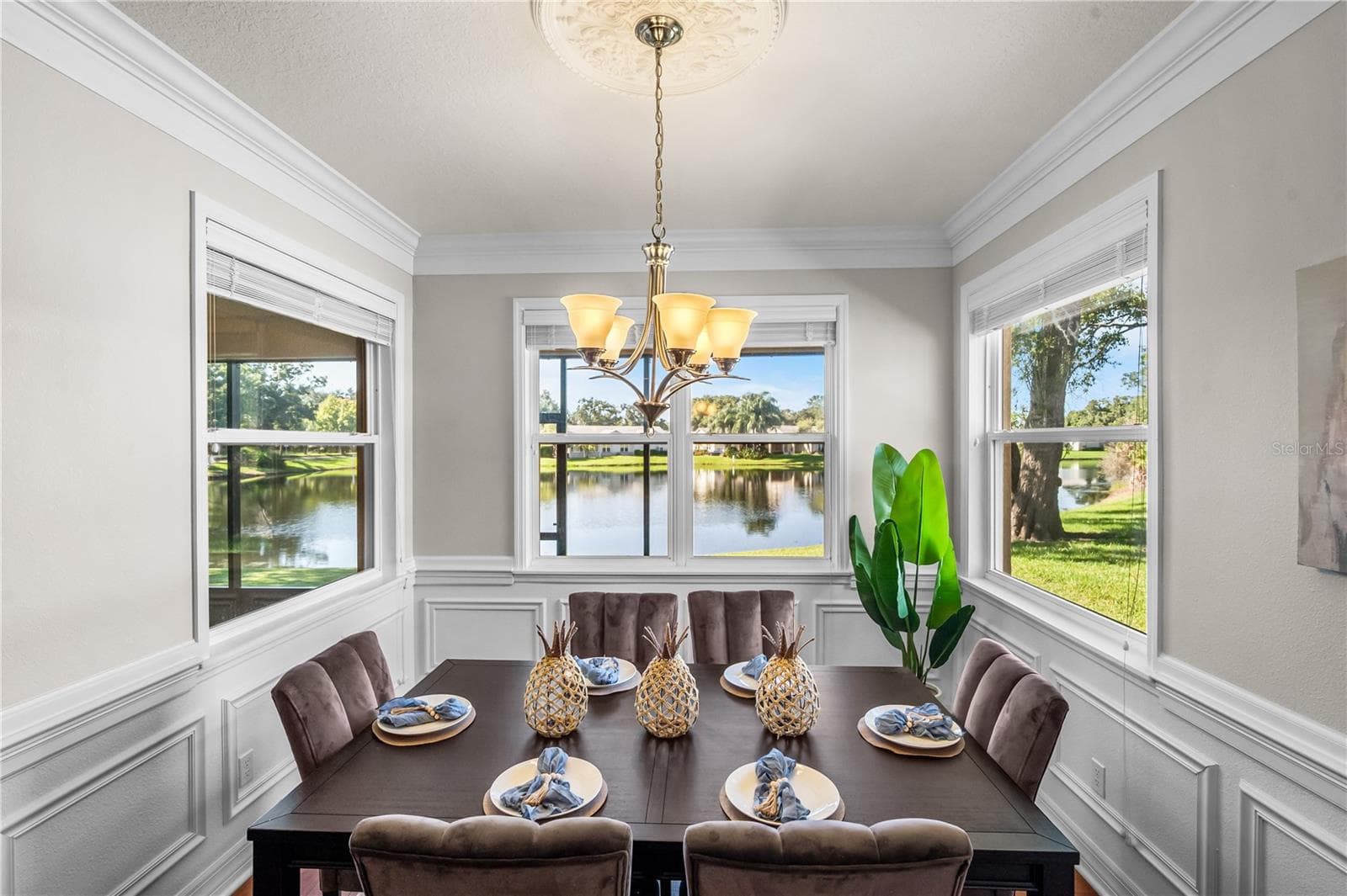 Great views from the dining room - 3610 MONTERO CT, SUN CITY CENTER