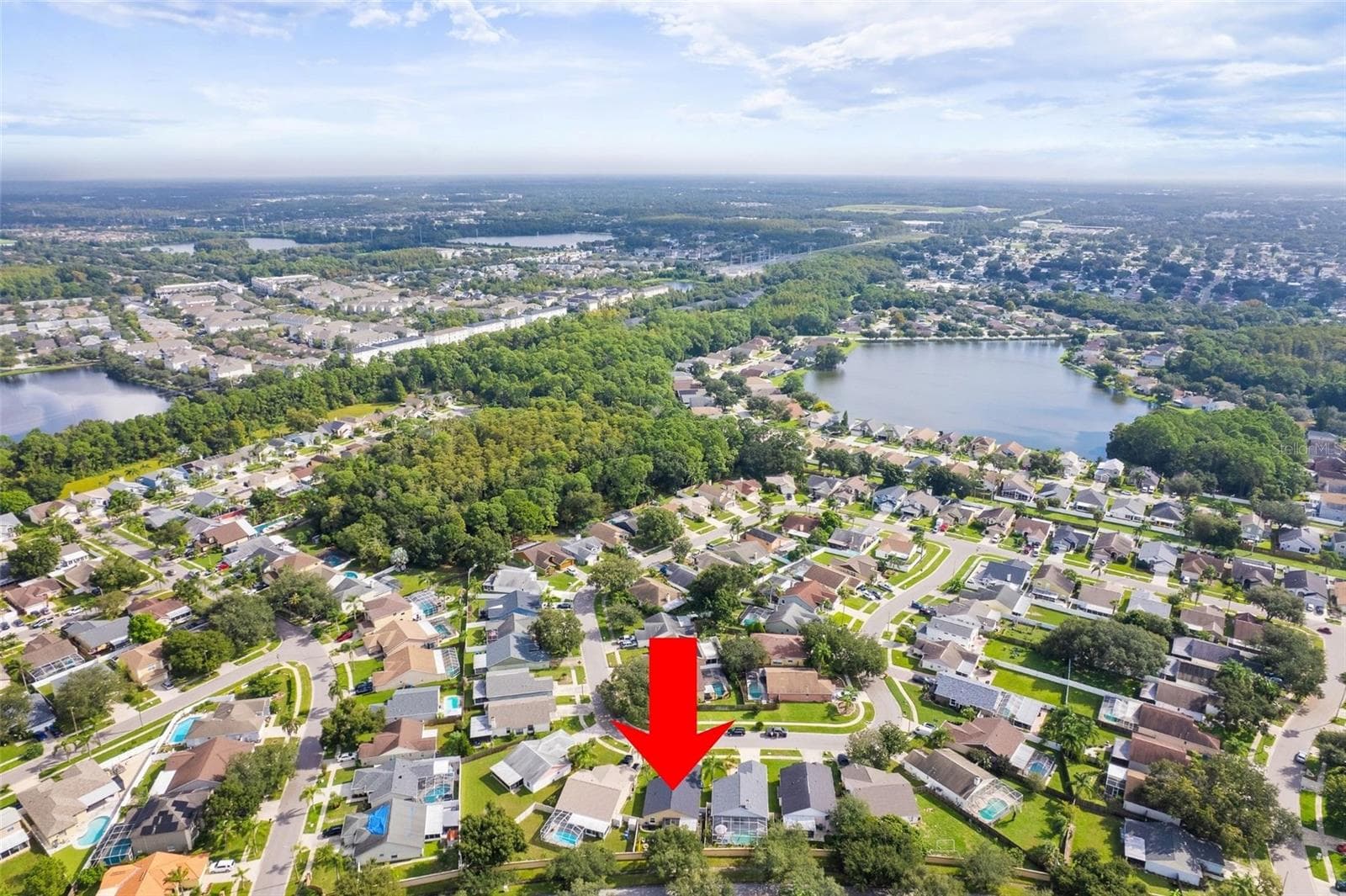 Community Aerial View - 8761 HUNTFIELD ST, TAMPA