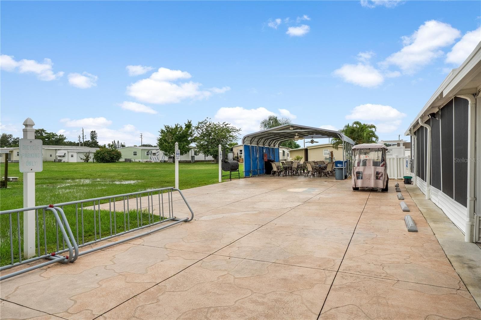 Bike/Golf Cart Parking - 5316 53RD AVE E #Q11, BRADENTON
