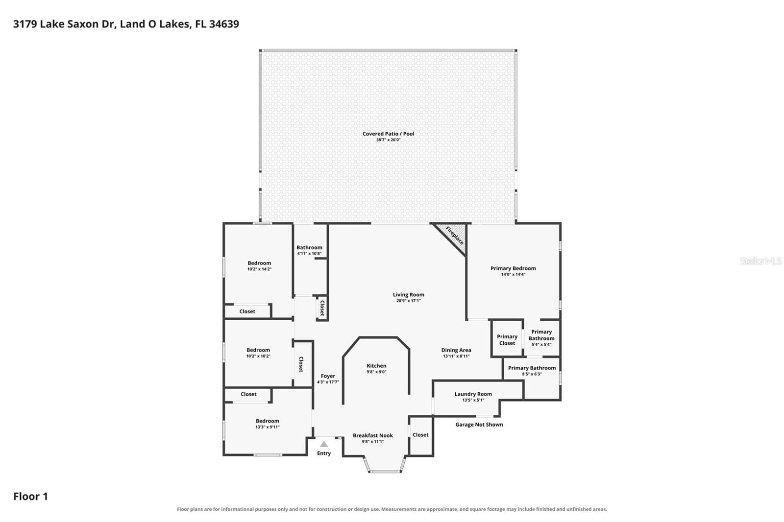 Single Family Residence at 3179 LAKE SAXON DR, LAND O LAKES, photo 3 of 44