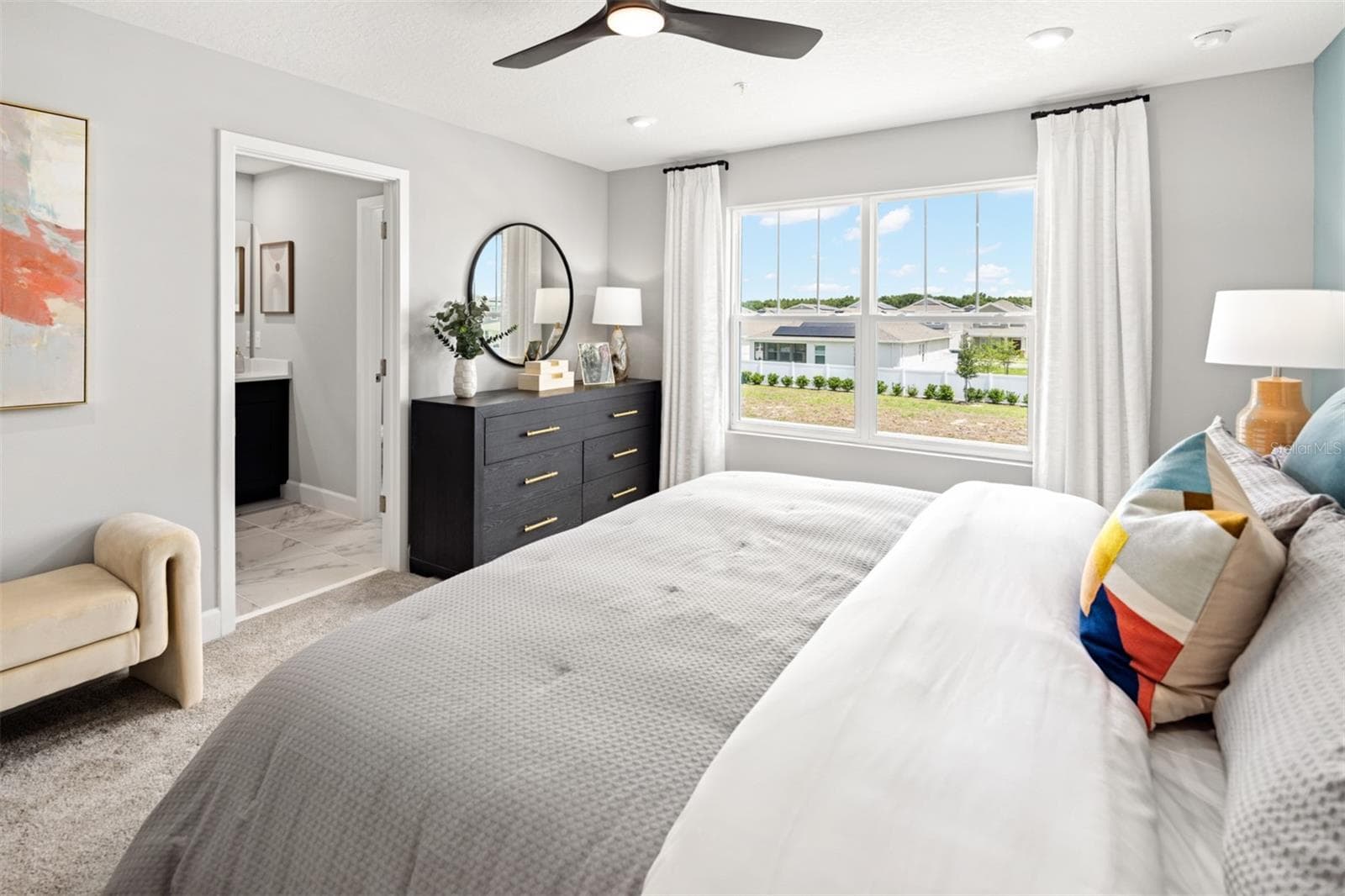 Gardenia Reserve Catalina II Model Primary Bedroom - 2263 NIGHTSHADE GROVE LN, APOPKA