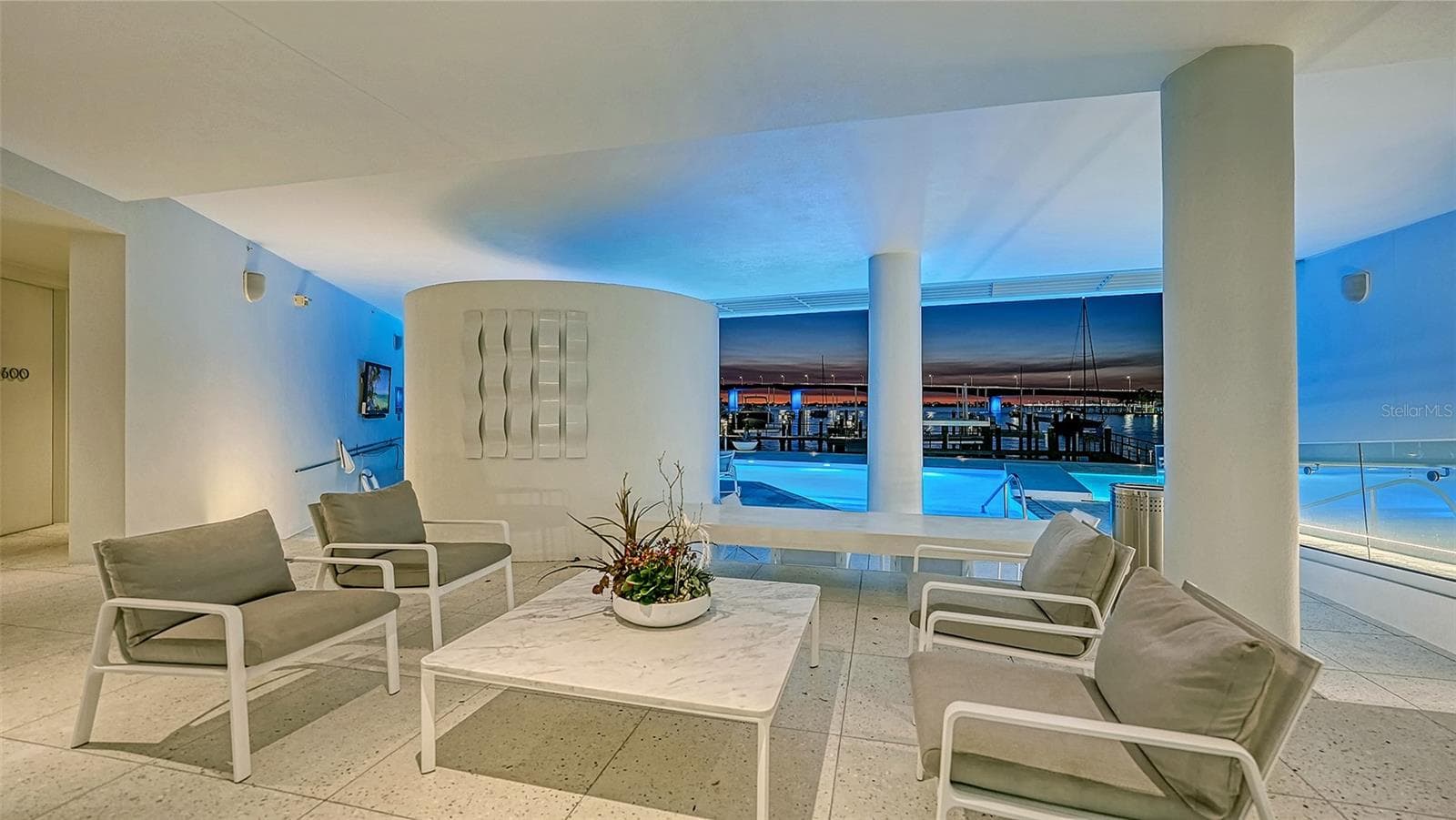 Condominium at 280 GOLDEN GATE PT #600, SARASOTA, photo 61 of 62