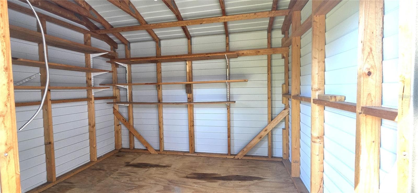 Interior of backyard shed - 1921 SYLVESTER RD, LAKELAND