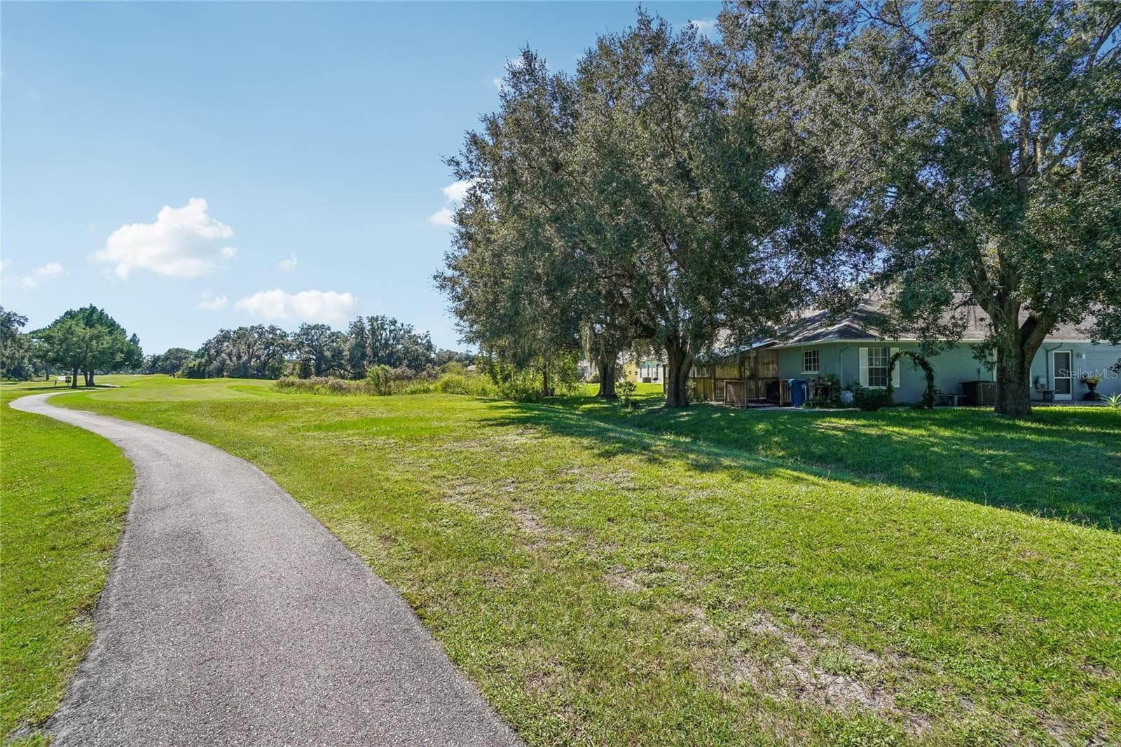 Back yard - 6074 BEECHWOOD DR, DADE CITY