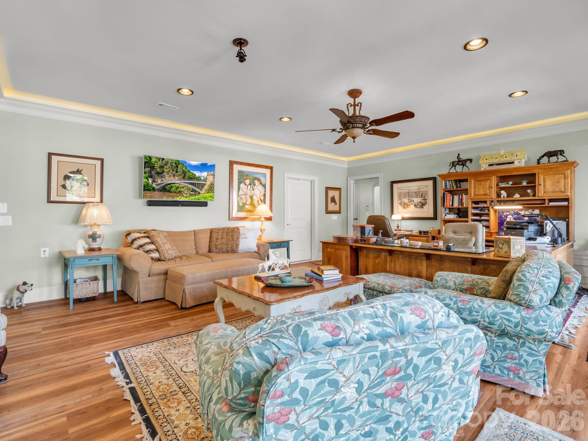 Living space in basement - 140 Blazing Star Lane, Mill Spring