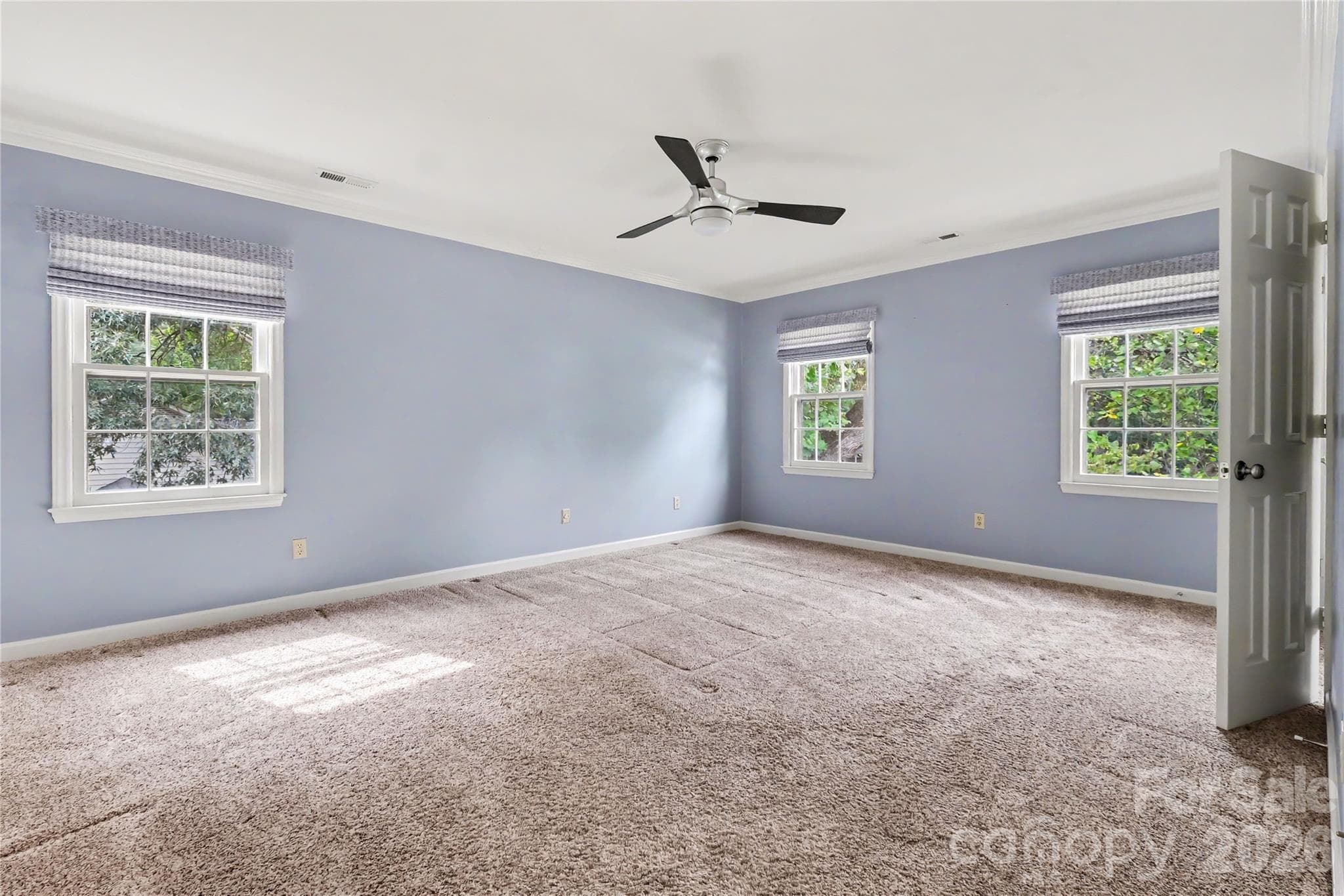 Primary Bedroom - 7615 Quail Hill Road, Charlotte