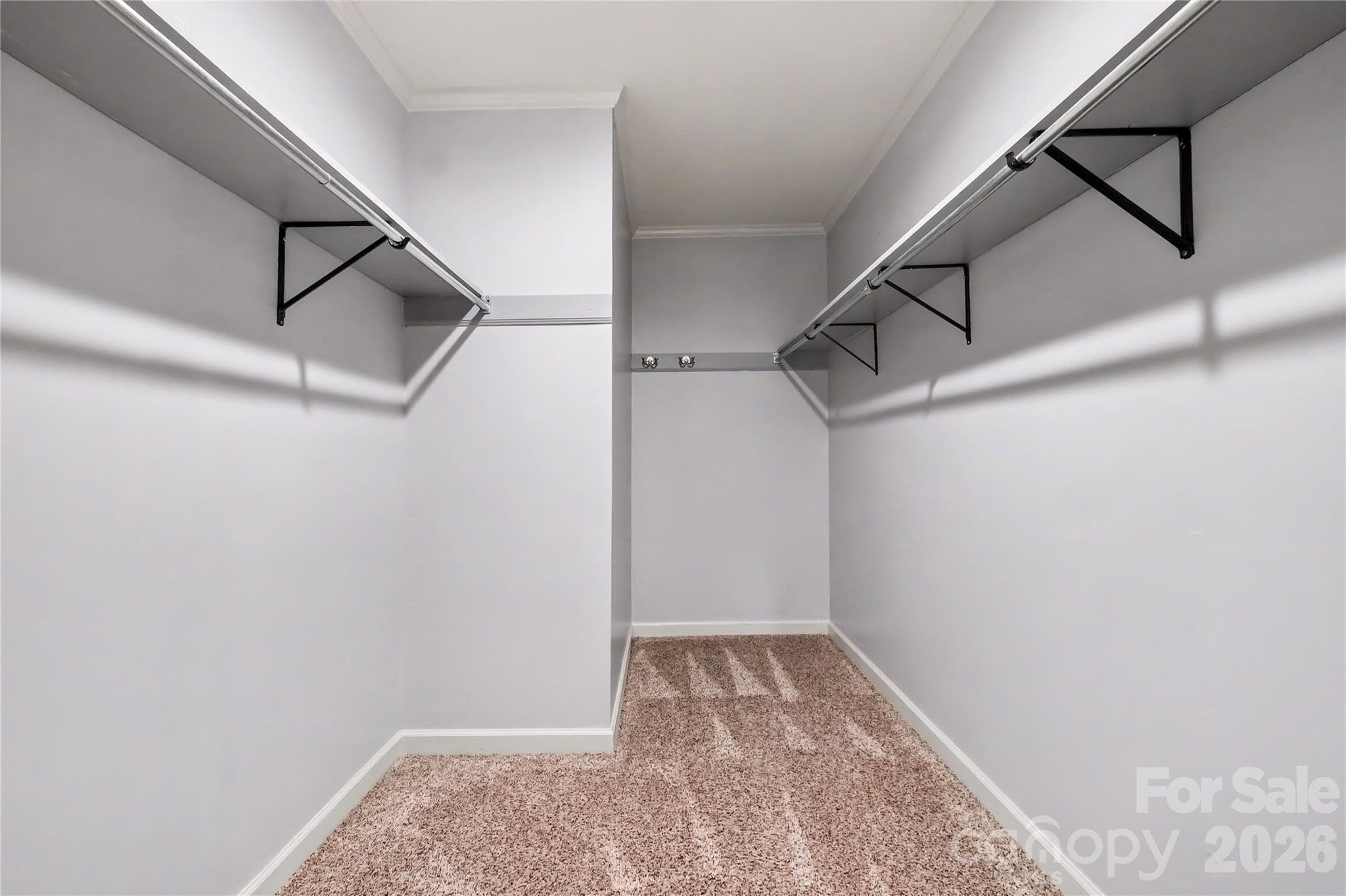 Primary Walk-in Closet - 7615 Quail Hill Road, Charlotte