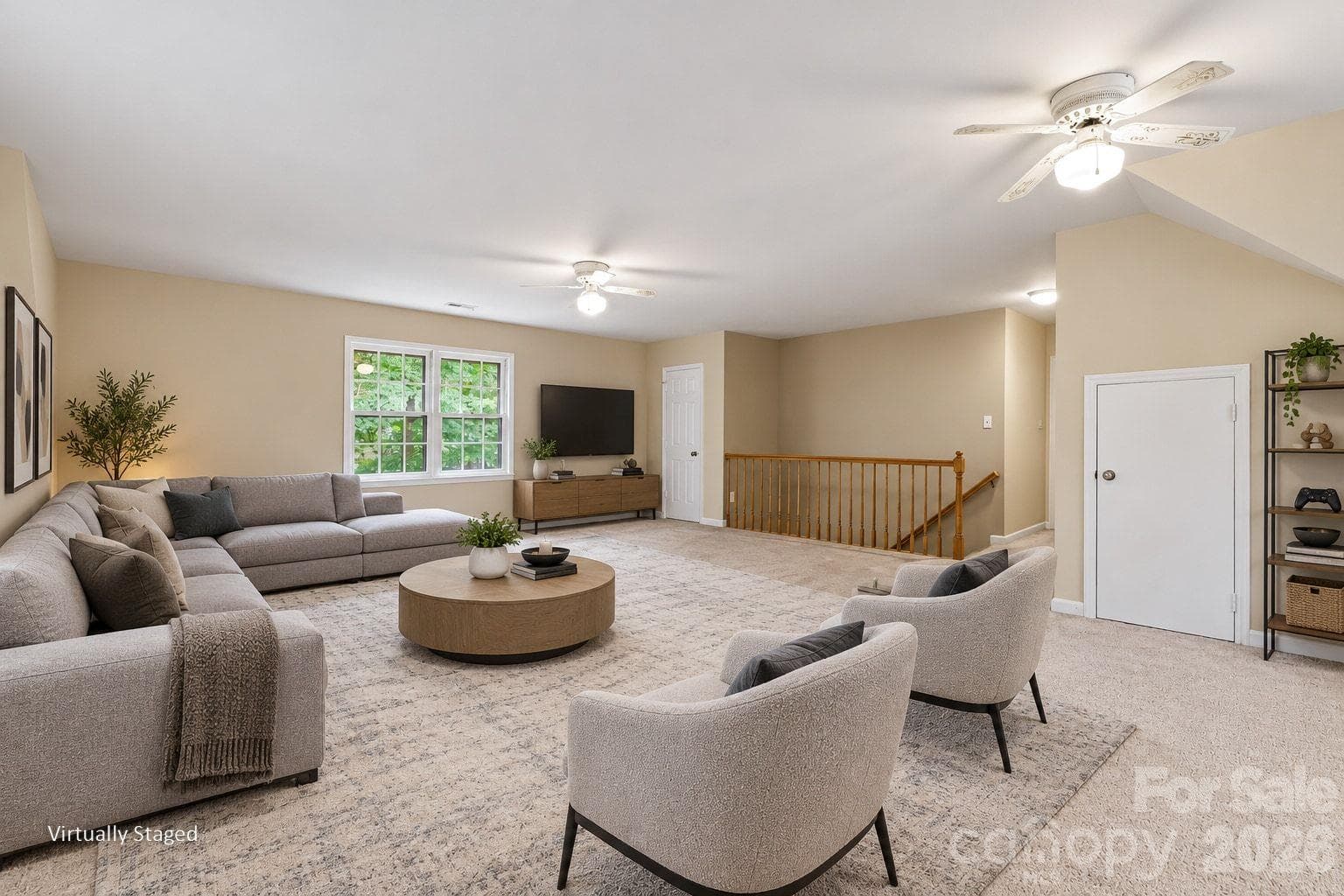 Bonus Room (Staged) - 7615 Quail Hill Road, Charlotte