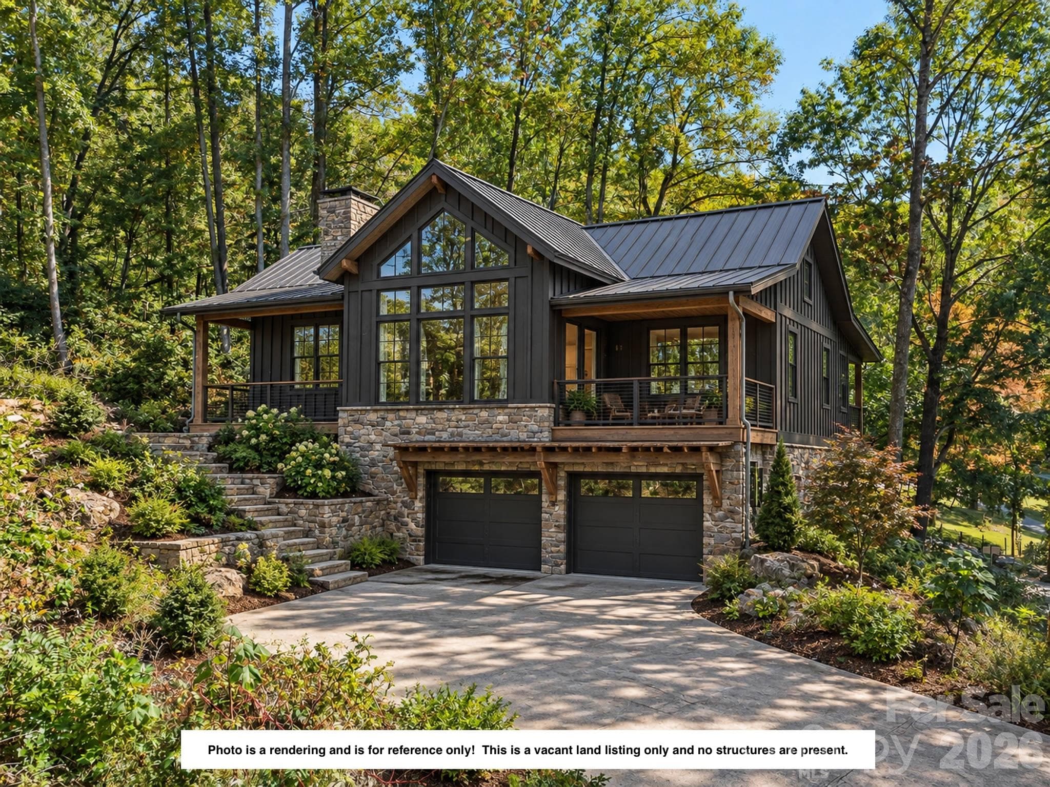 "Photo rendering for reference only" - 6 Pioneer Lane, Hendersonville
