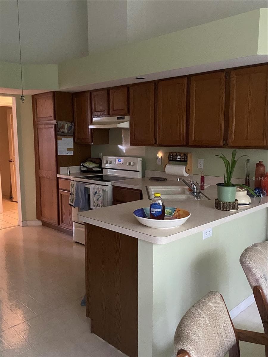 kitchen area, high ceiling, open large windows - 11492 SW 82ND COURT RD, OCALA