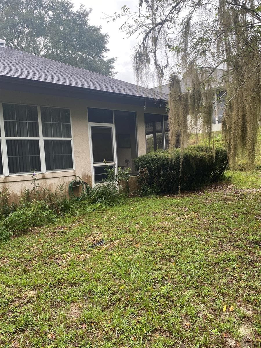 Backyard view - 11492 SW 82ND COURT RD, OCALA