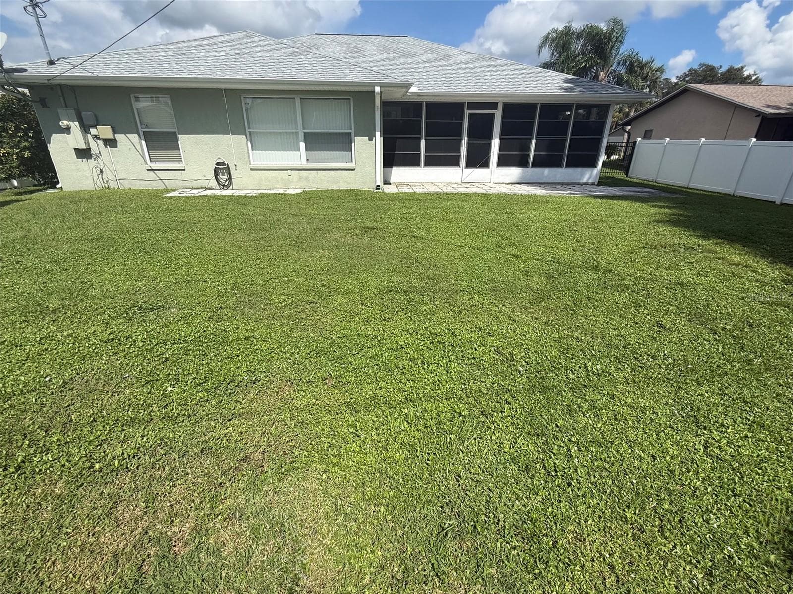 View of the back of the home. - 4055 ALLURE LN, NORTH PORT