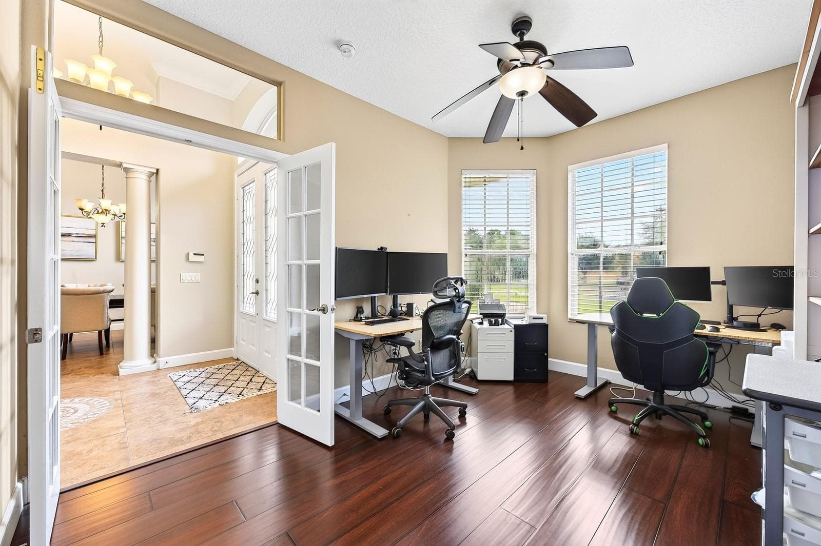 Dedicated office space in addition to the bedrooms. - 609 VIANA CT, WINTER SPRINGS