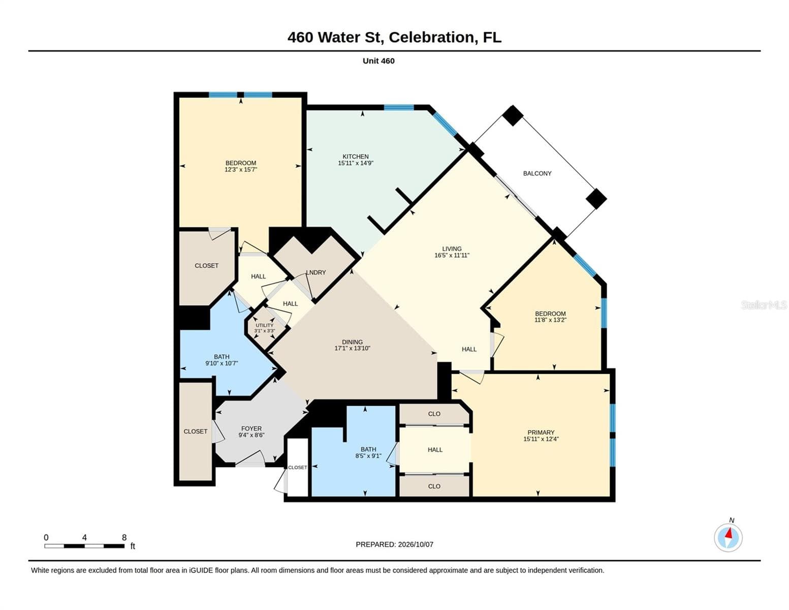 Floor Plan - 460 WATER ST #460, CELEBRATION