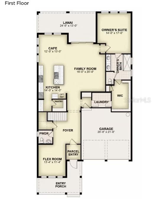 First Floor - 17590 JAPONICA BLOOM DR, WINTER GARDEN