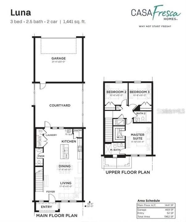Builders Floor Plan - 2595 FENCEPOST DR, ODESSA