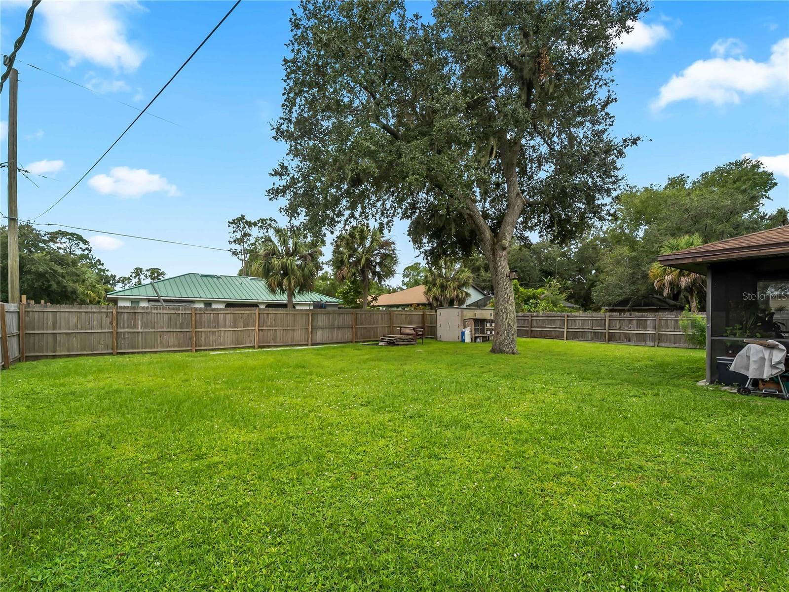 Backyard_20307SilentAve_PortCharlotte_PrivacyFence_Wide.jpg - 20307 SILENT AVE, PORT CHARLOTTE