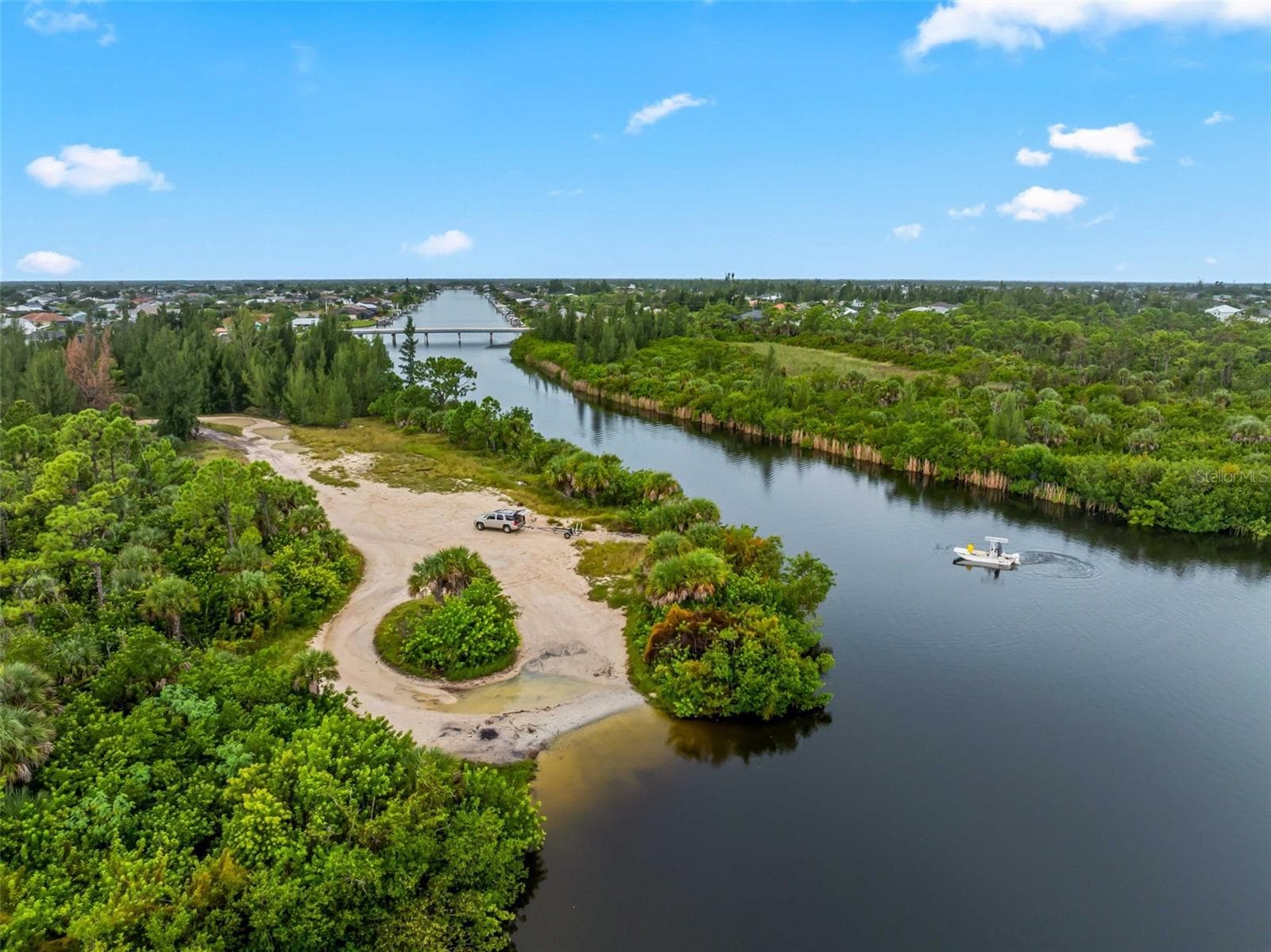 Aerial_9336StPaulDr_PortCharlotte_BoatingWaterway_Wide2.jpg - 9336 ST PAUL DR, PORT CHARLOTTE