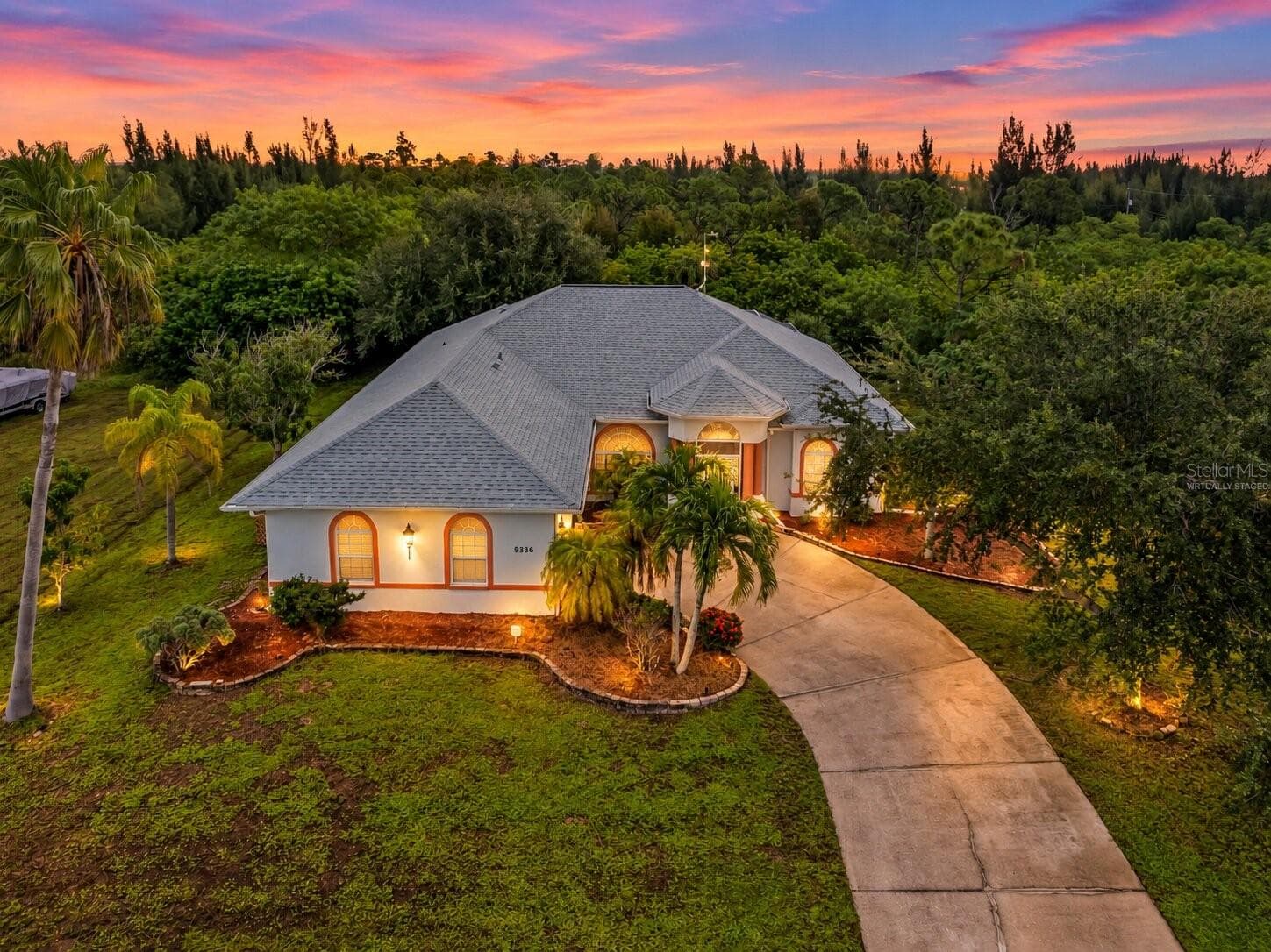 Virtually Staged - 9336 ST PAUL DR, PORT CHARLOTTE