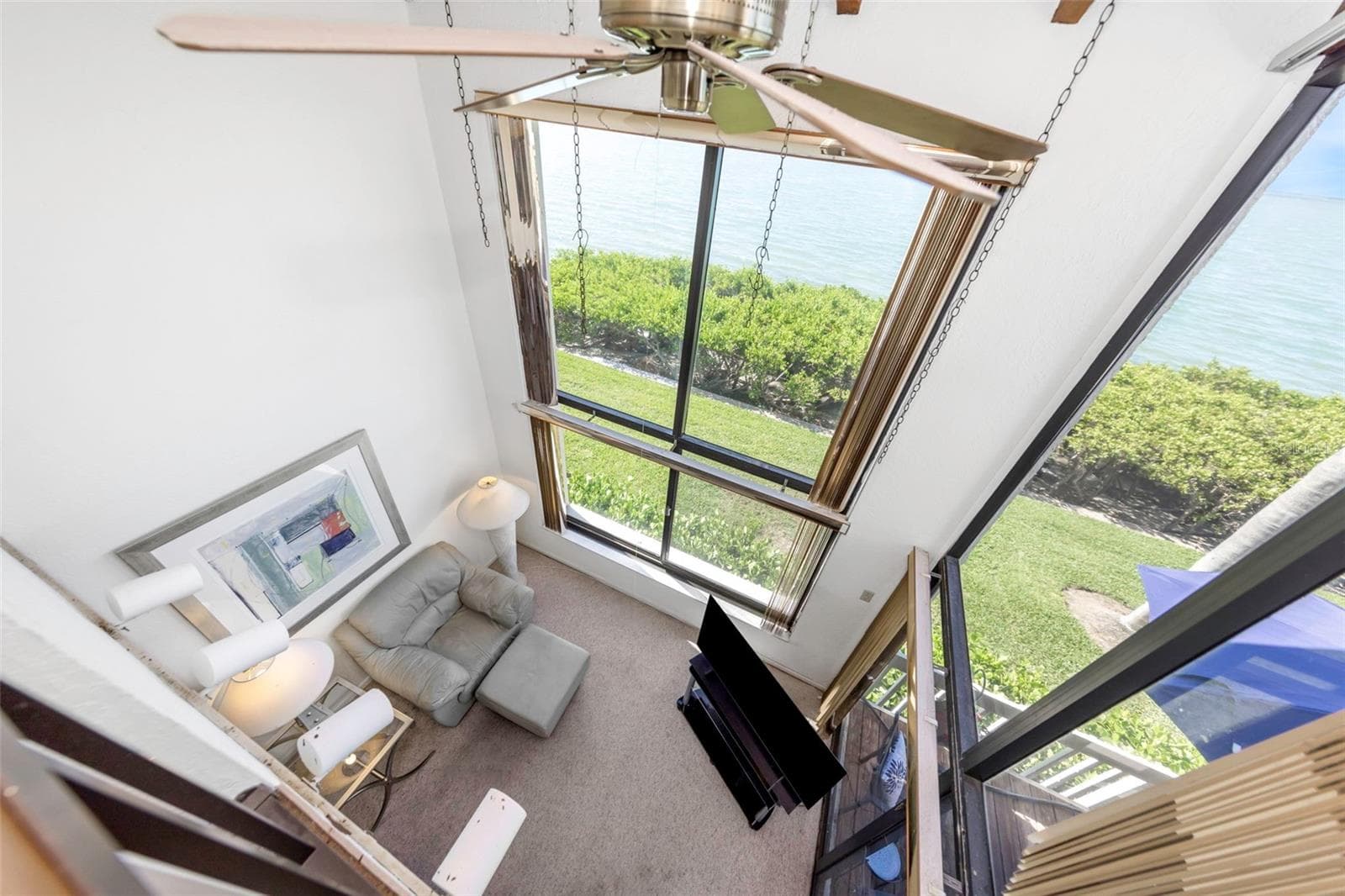 Primary bedroom overlook - 5650 ESCONDIDA BLVD S, ST PETERSBURG