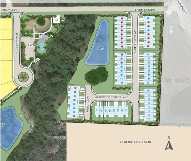 The Towns at Tiburon Community Sitemap - 7202 GRAND FOREST WAY, NOKOMIS