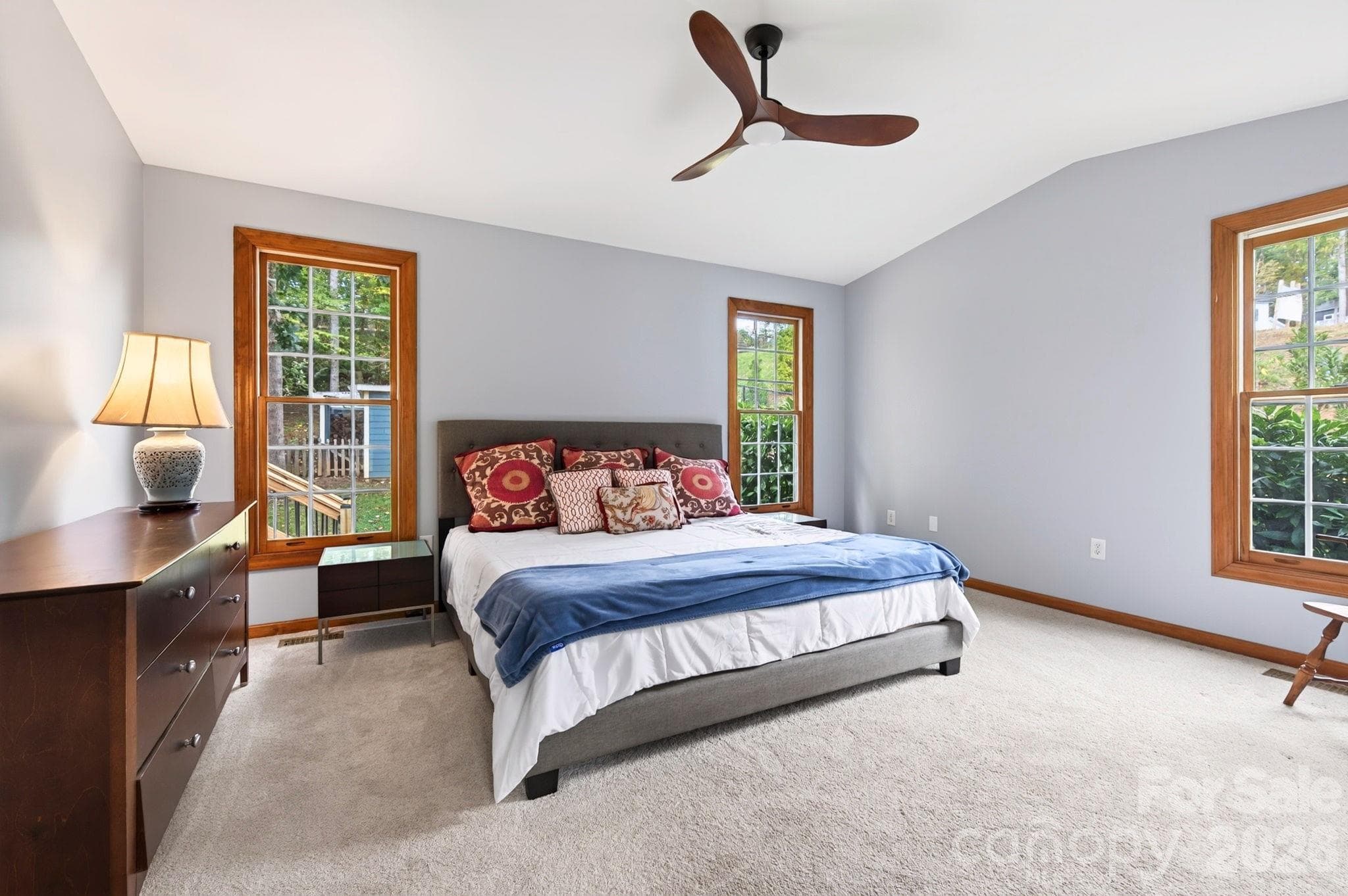 Primary Bedroom on Main level - 16 Pinecroft Road, Asheville