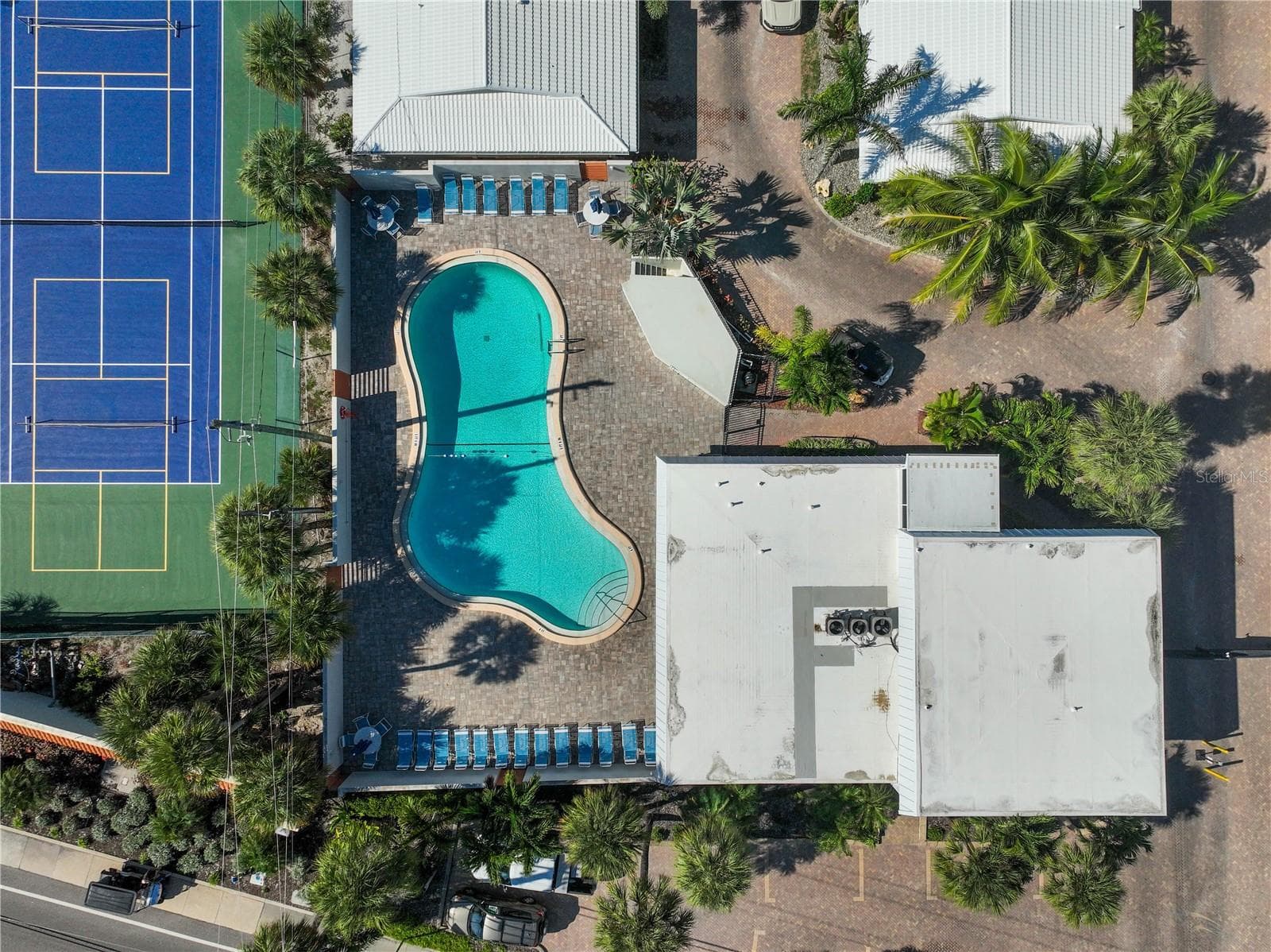 Aerial view of the area - 6308 MIDNIGHT PASS RD #6, SARASOTA