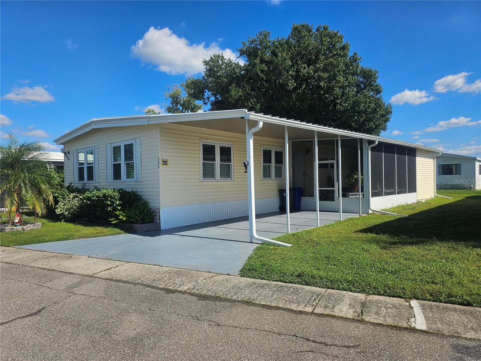 Right Side Yard - 392 COBIA WAY, OLDSMAR