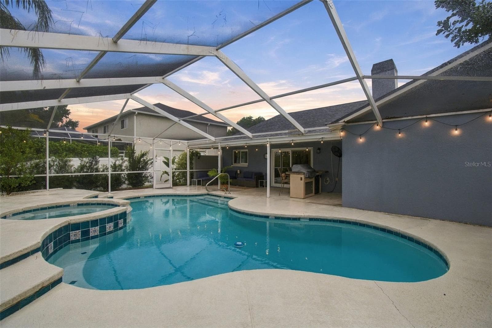 Heated pool & spa - 10810 SAILBROOKE DR, RIVERVIEW