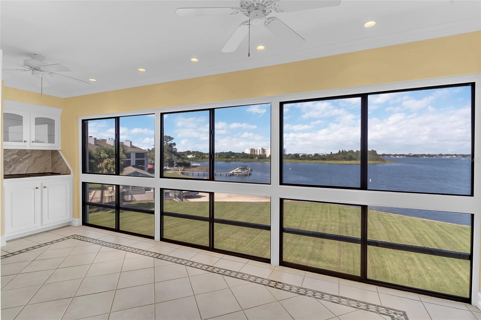 Lake View From Balcony Inside Unit and Indoor Grill - 4113 FAIRVIEW VISTA PT #311, ORLANDO