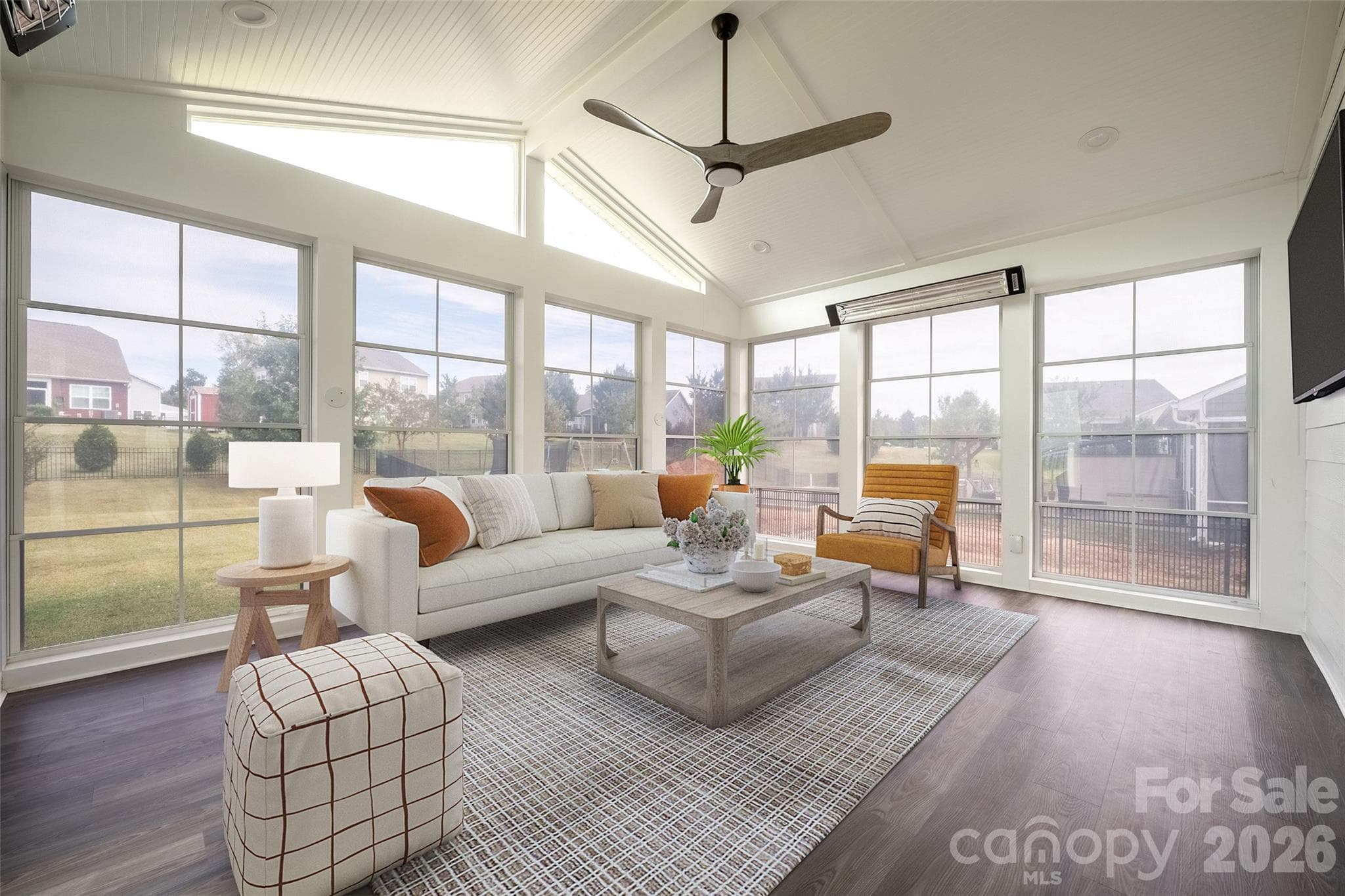 3-Seasons Room (virtually staged) - 11119 Grenfell Avenue, Huntersville