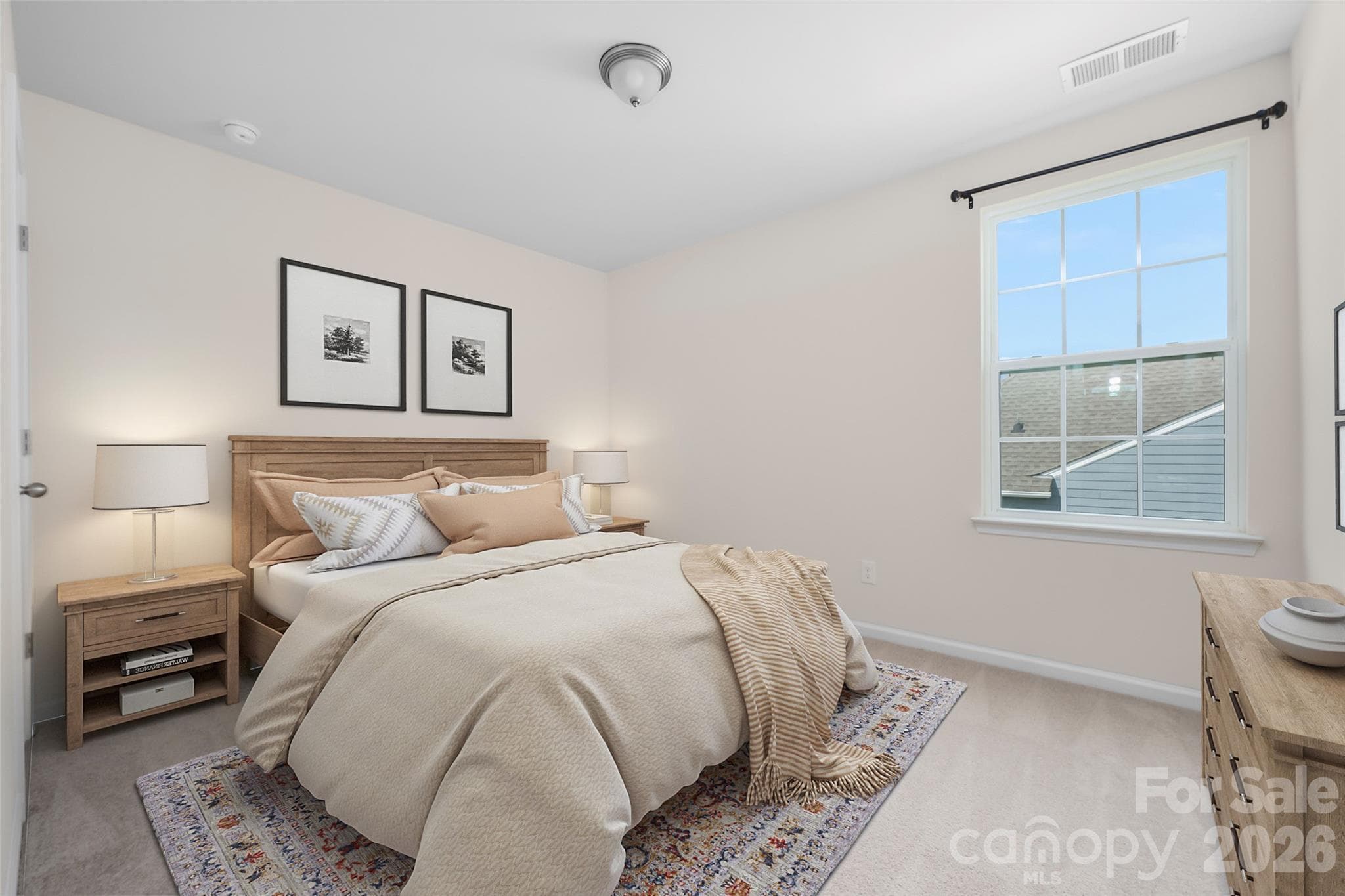 Guest Bed 4 (virtually staged) - 11119 Grenfell Avenue, Huntersville