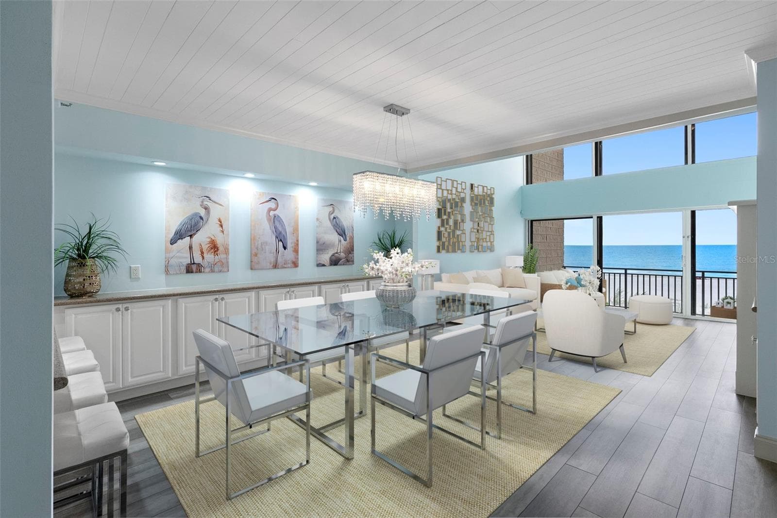 Dining & Living Open Concept - 19700 GULF BLVD #202, INDIAN SHORES