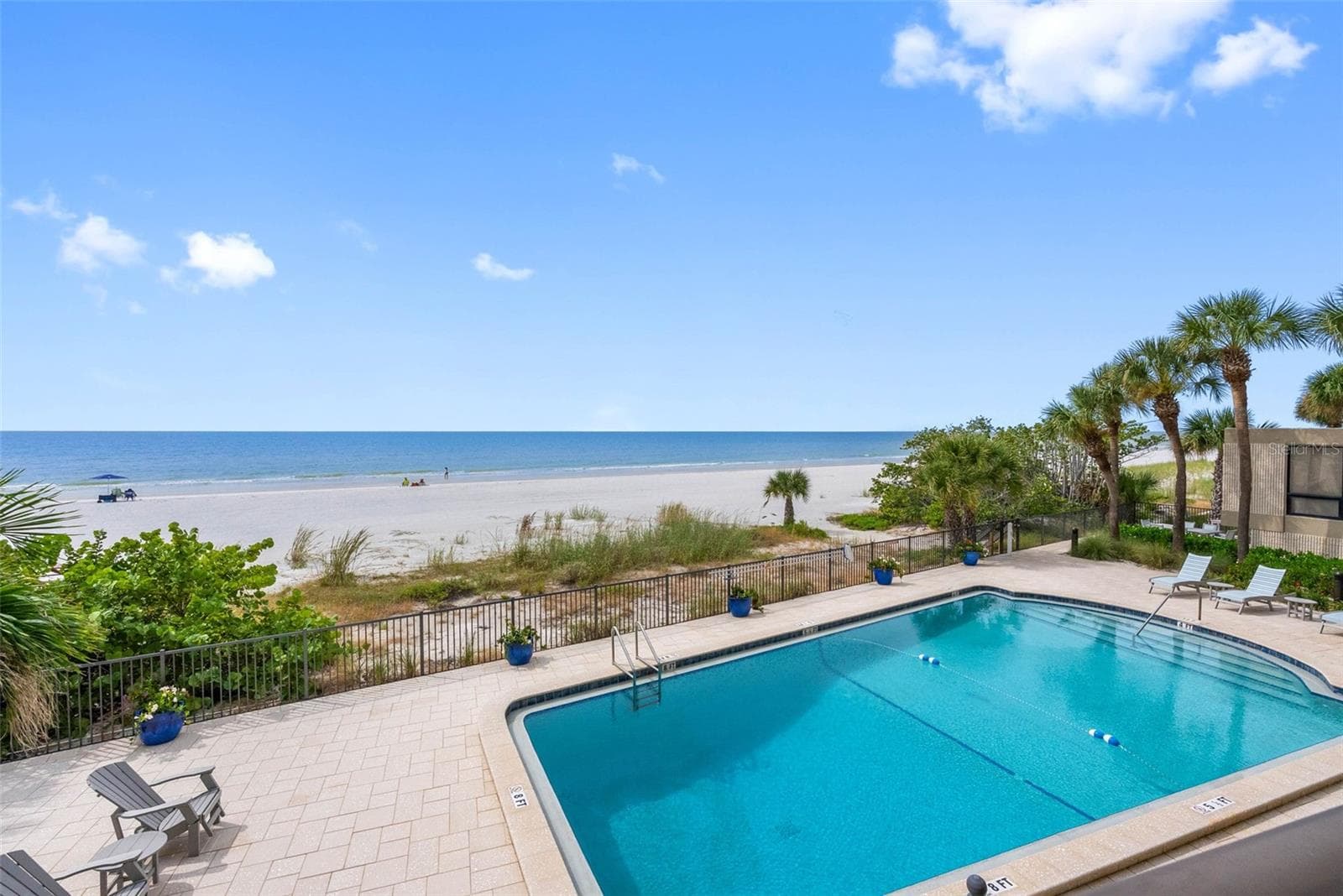 Your View from balcony - 19700 GULF BLVD #202, INDIAN SHORES