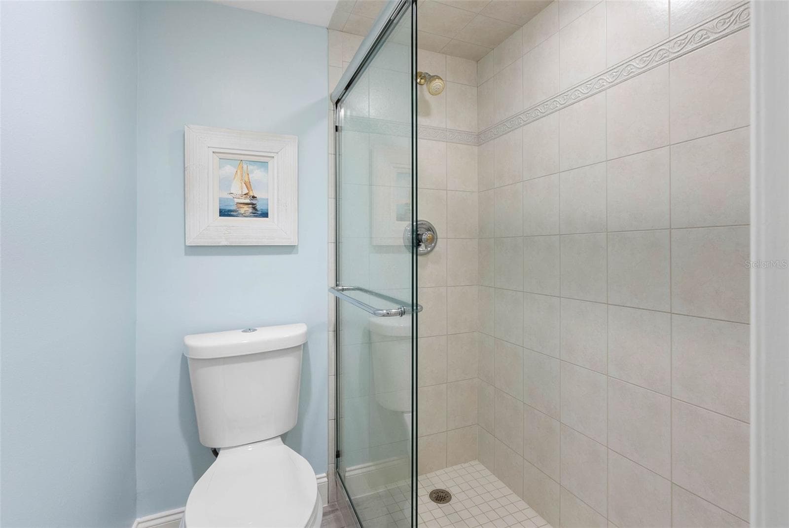 Updated 2nd Full Bath shower - 19700 GULF BLVD #202, INDIAN SHORES