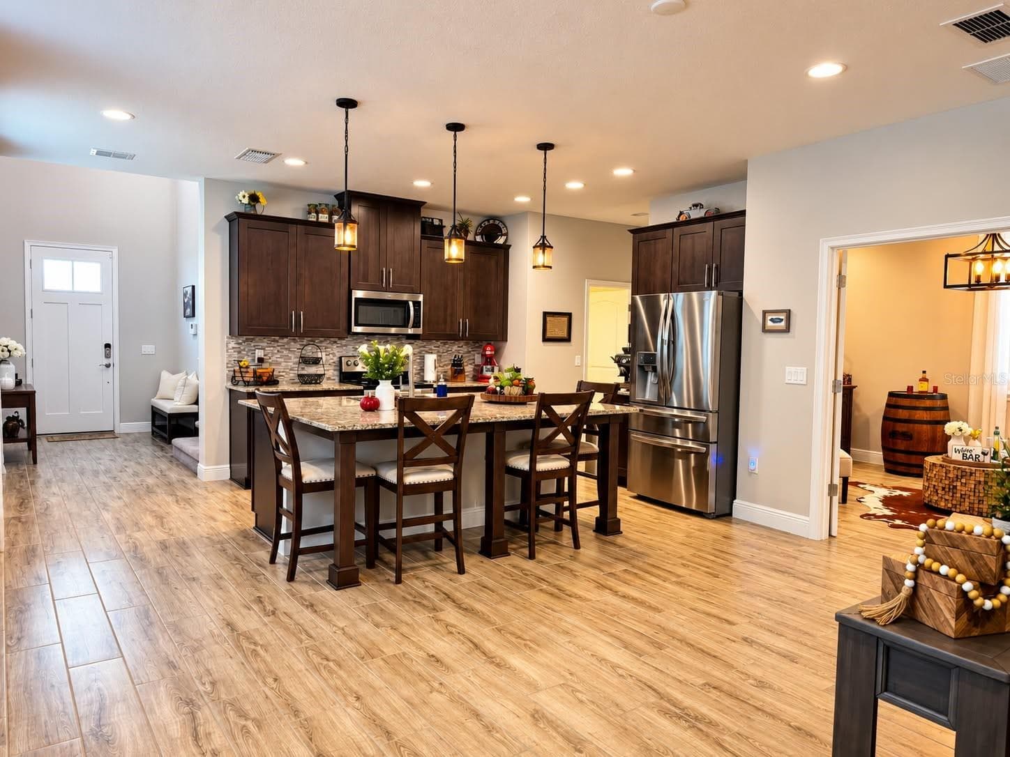 Open Plan View to Kitchen/ Dining Room - 3120 CRISPIN CIR, ST CLOUD