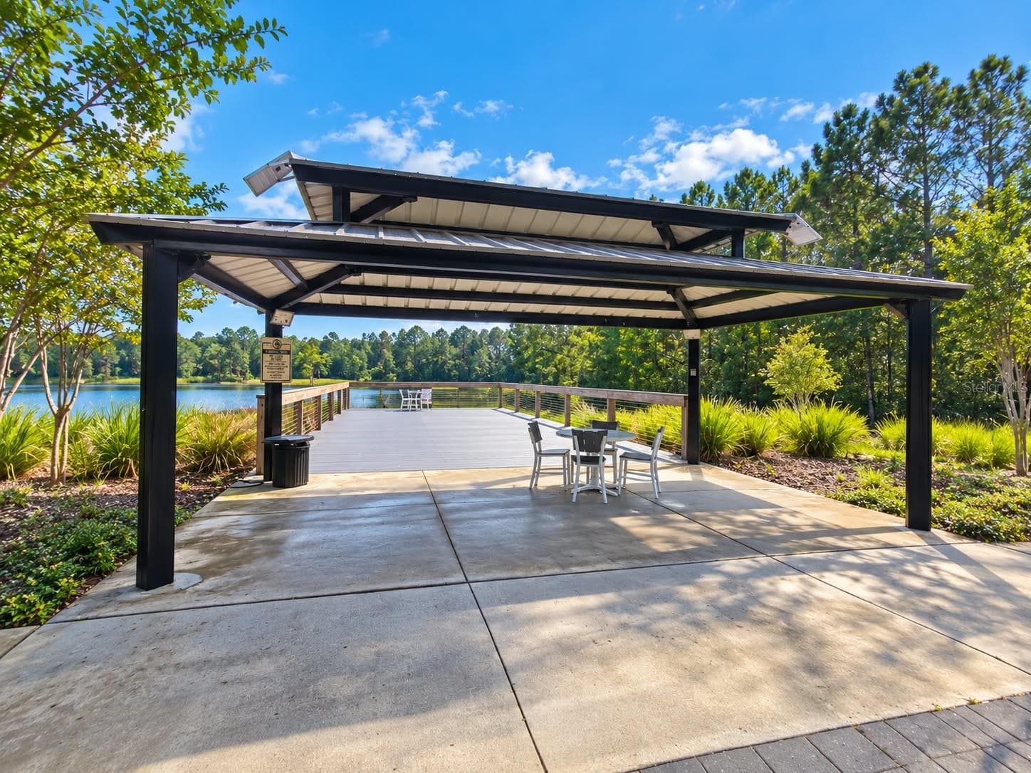 Harmony West- Gazebo with deck to the lake - 3120 CRISPIN CIR, ST CLOUD