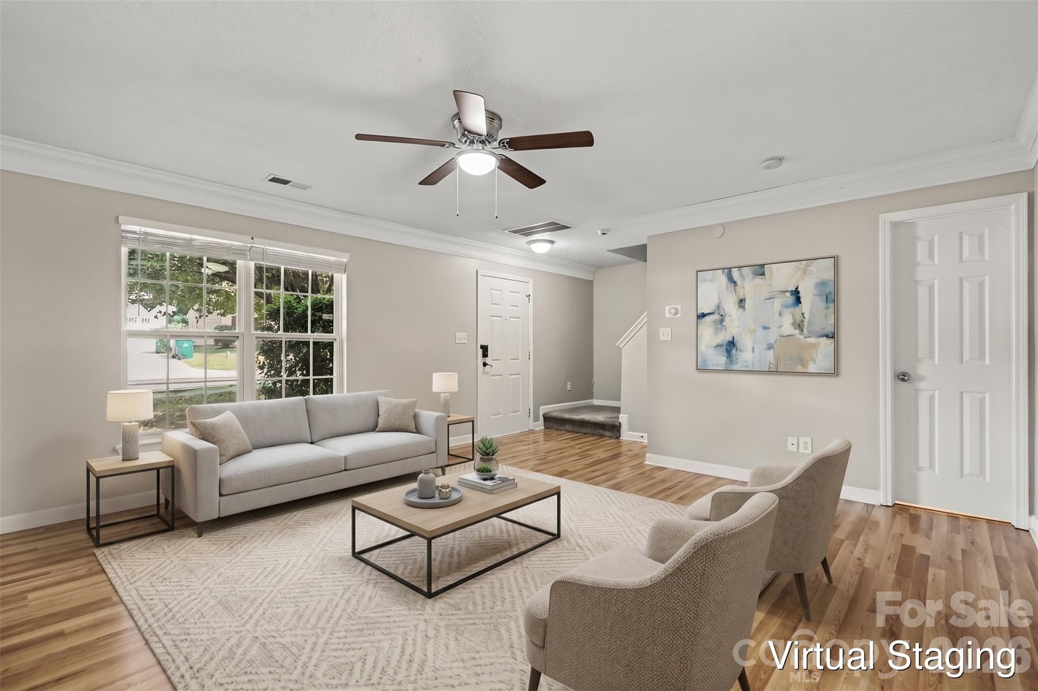 Virtually Staged - 1029 Jordans Pond Lane, Charlotte