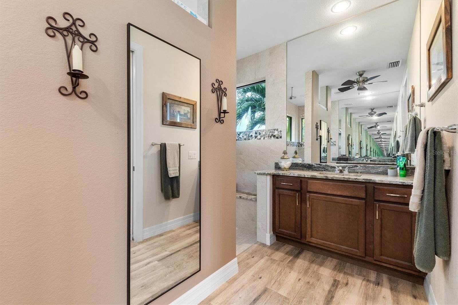 Dual Vanities in Primary Bathroom - 8414 DAFOE ST, PORT CHARLOTTE