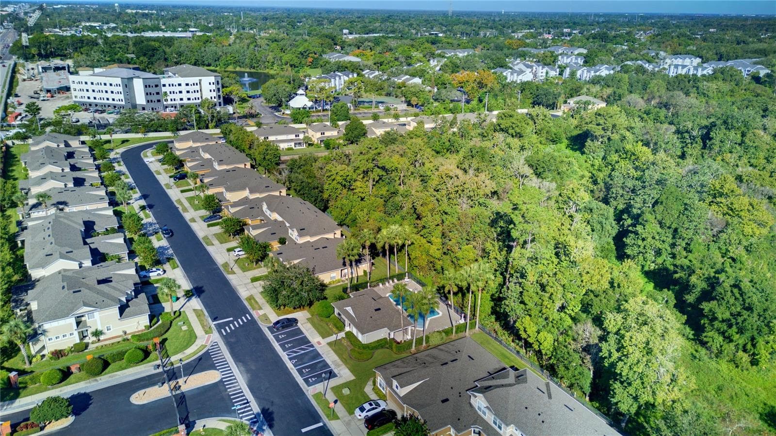 Aerial View of Harbor Winds - 491 HARBOR WINDS CT, WINTER SPRINGS