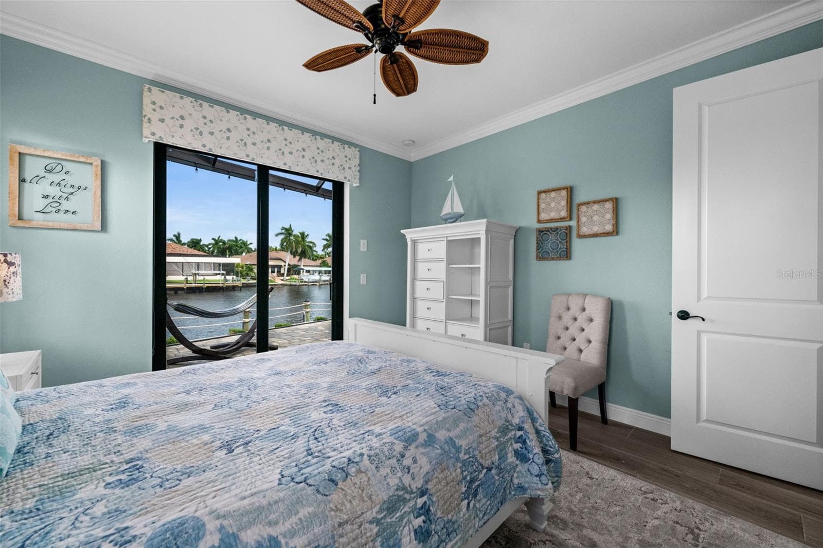 You can watch the water from the 3rd bedroom - 5205 SUNSET CT, CAPE CORAL