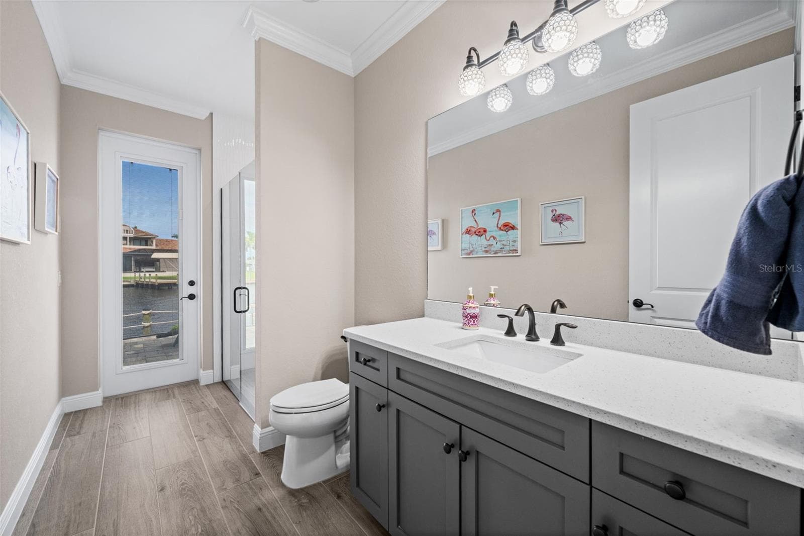 3rd bathroom is also a pool bath - 5205 SUNSET CT, CAPE CORAL