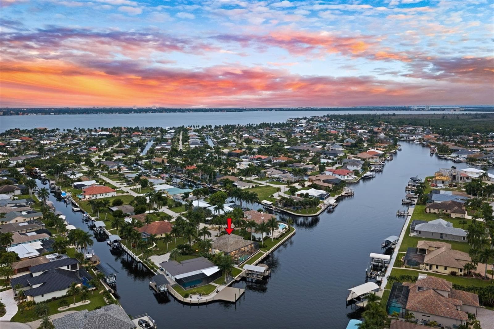Enjoy sunsets every night right from home - 5205 SUNSET CT, CAPE CORAL