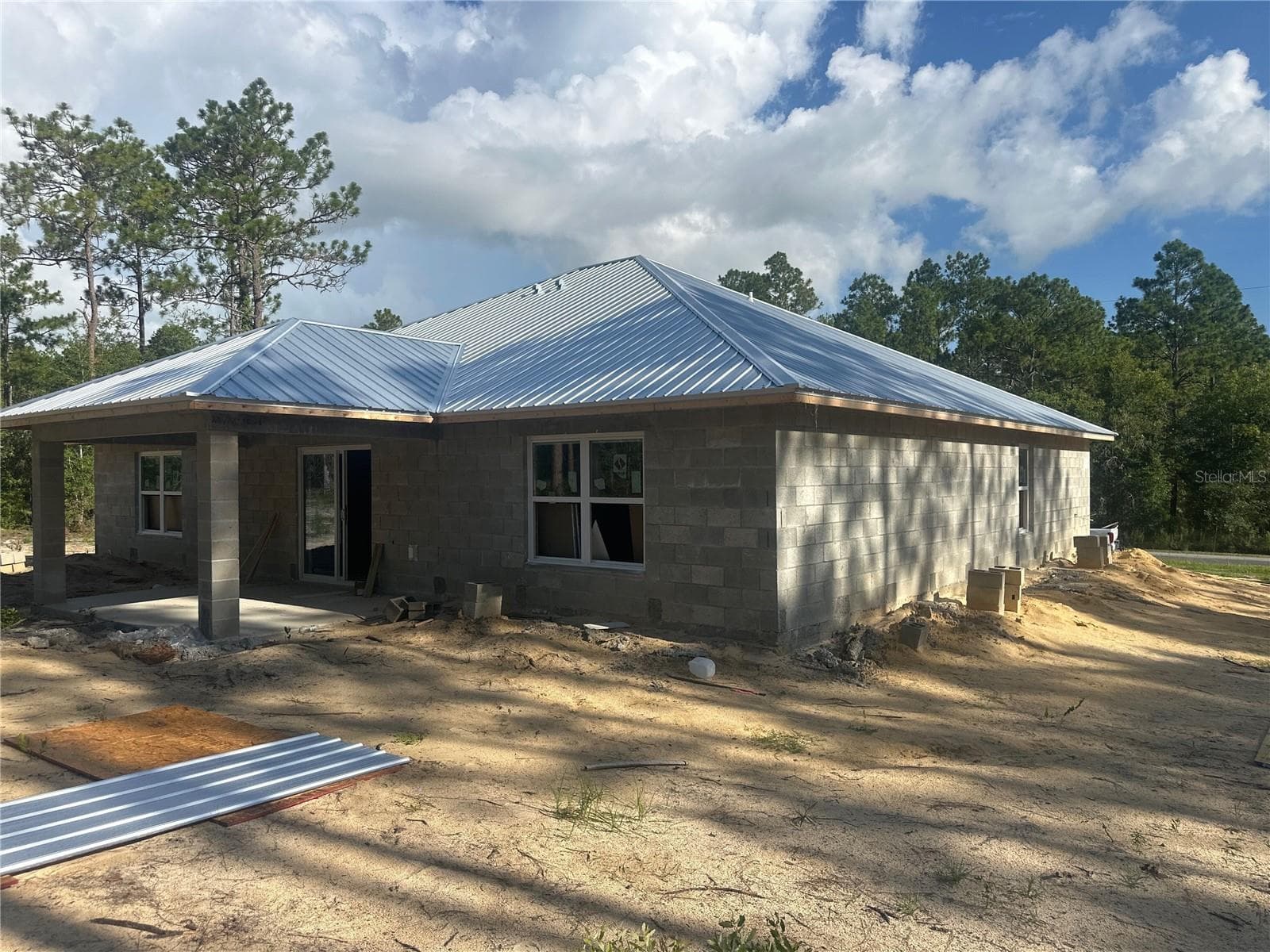 Actual home under construction - 5846 SW 209TH CT, DUNNELLON