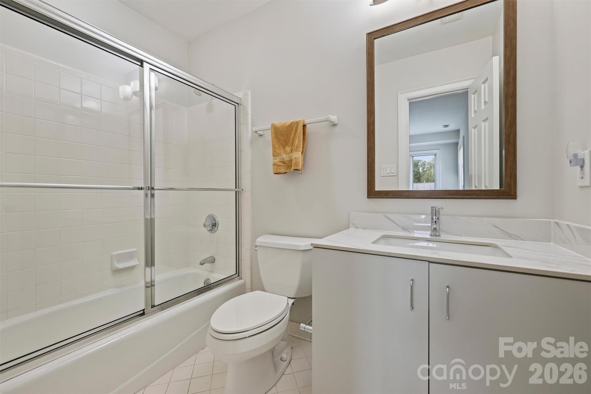 Bedroom #2 private Bath. - 201 Hillside Avenue, Charlotte