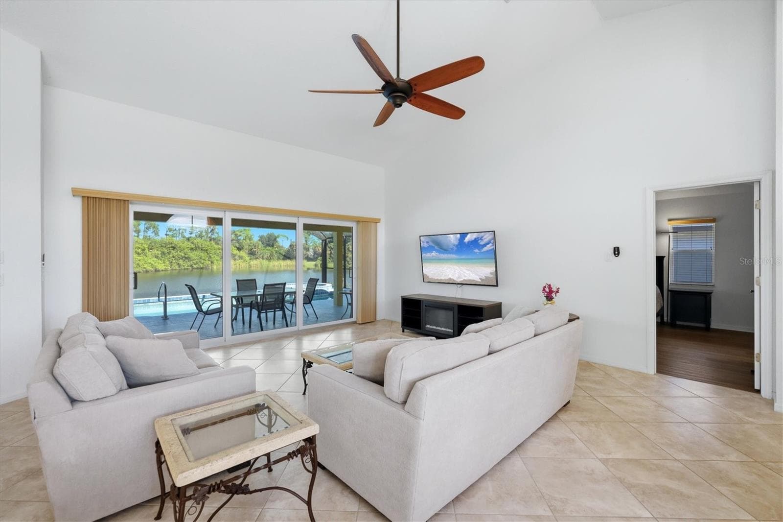 Living Room Views - 1078 ROTONDA CIR, ROTONDA WEST