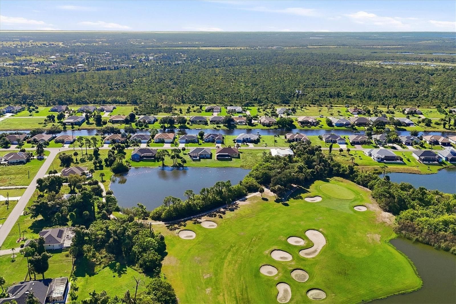 Aerial View - 1078 ROTONDA CIR, ROTONDA WEST