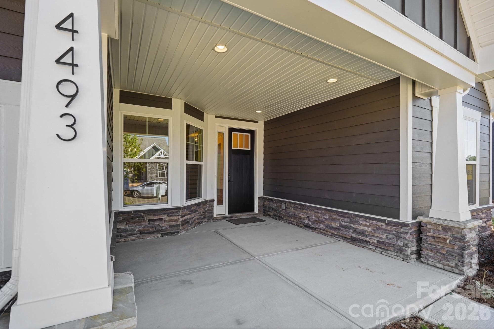 Front porch - 4493 Blue Mound Court, Stanley