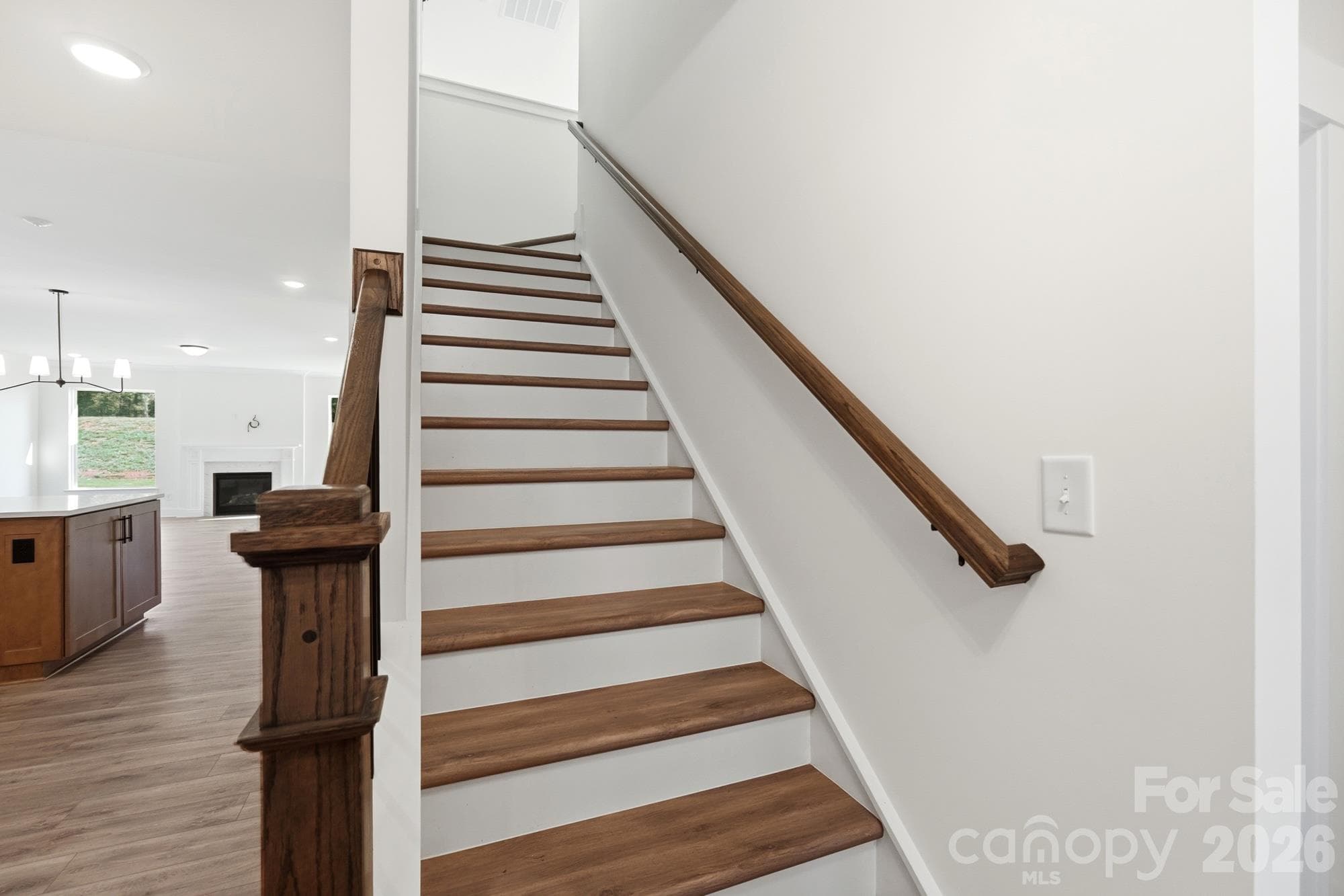 Stairs - 4493 Blue Mound Court, Stanley