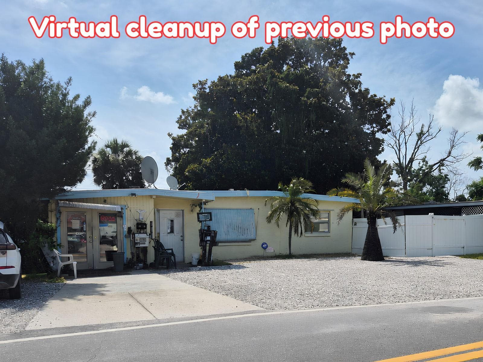Virtually cleaned up view, showing potential. - 4007 FLAMINGO DR, NEW PORT RICHEY